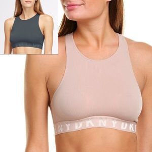 Dkny Litewear High Neck Bralettes